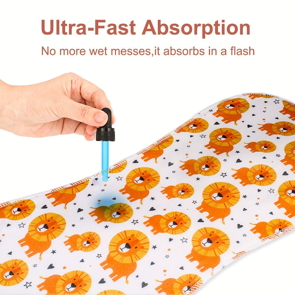 Burp Cloth - 10-pcs 10pcs Cloths Washcloths