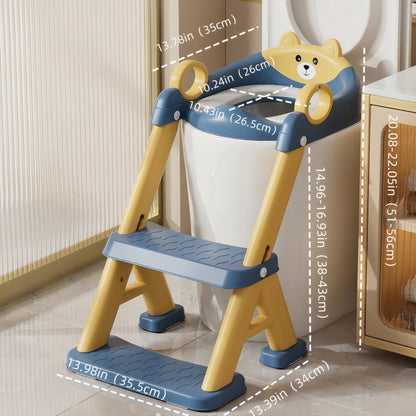 Potty Training Seat - Soft Toilet Steps Splash