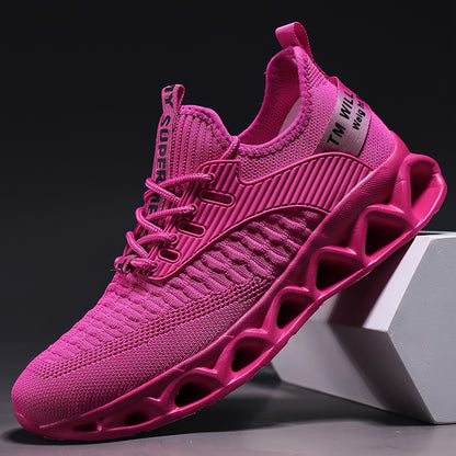 Breathable Non Slip Blade Tennis Walking Shoes - Womens Running Fashion Sneakers Gym Sports Work Trainers, Women Shoes