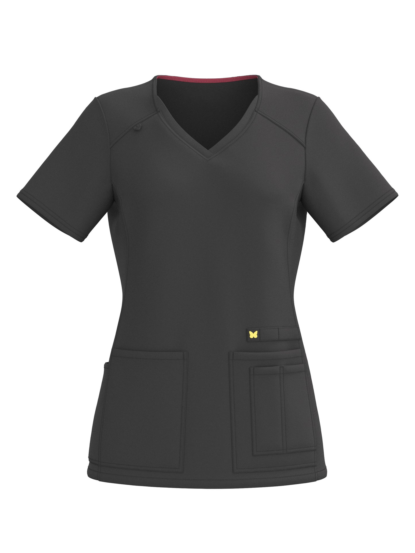 PandaFlex 4 Way Stretch Women Scrub Set Modern Fit V-Neck Top & Multi Pocket Pants 3371