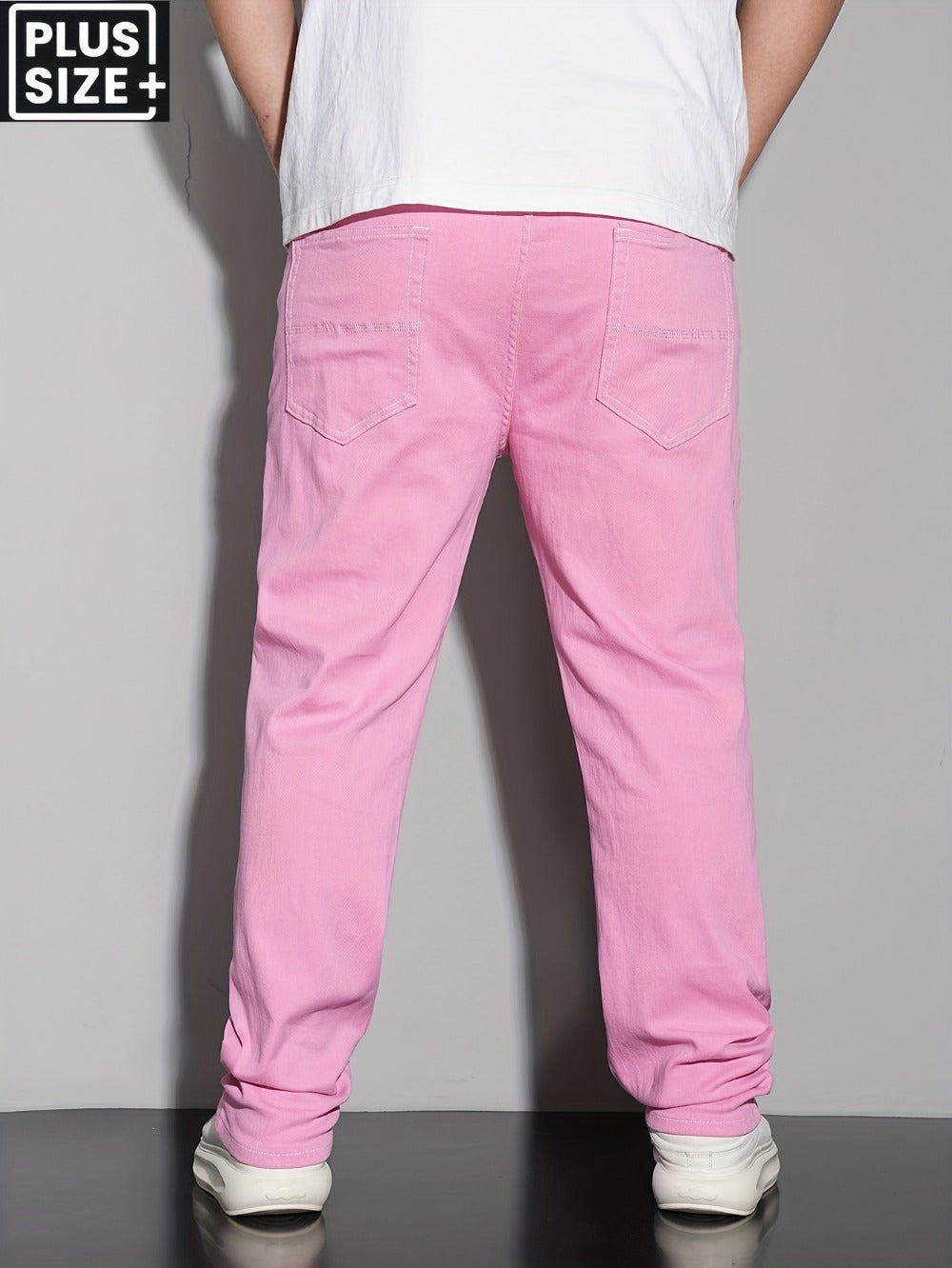 Men's Straight Leg Jeans - Black Denim Clean Finish Weekend 523045