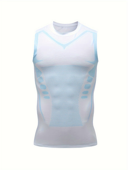 Men's Solid Color Tank Top - Sleeveless 001893