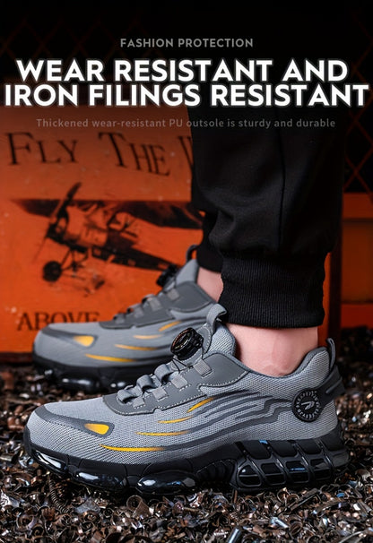 Unisex Work & Safety Shoes - Crush Resistant & Slip-On 610149