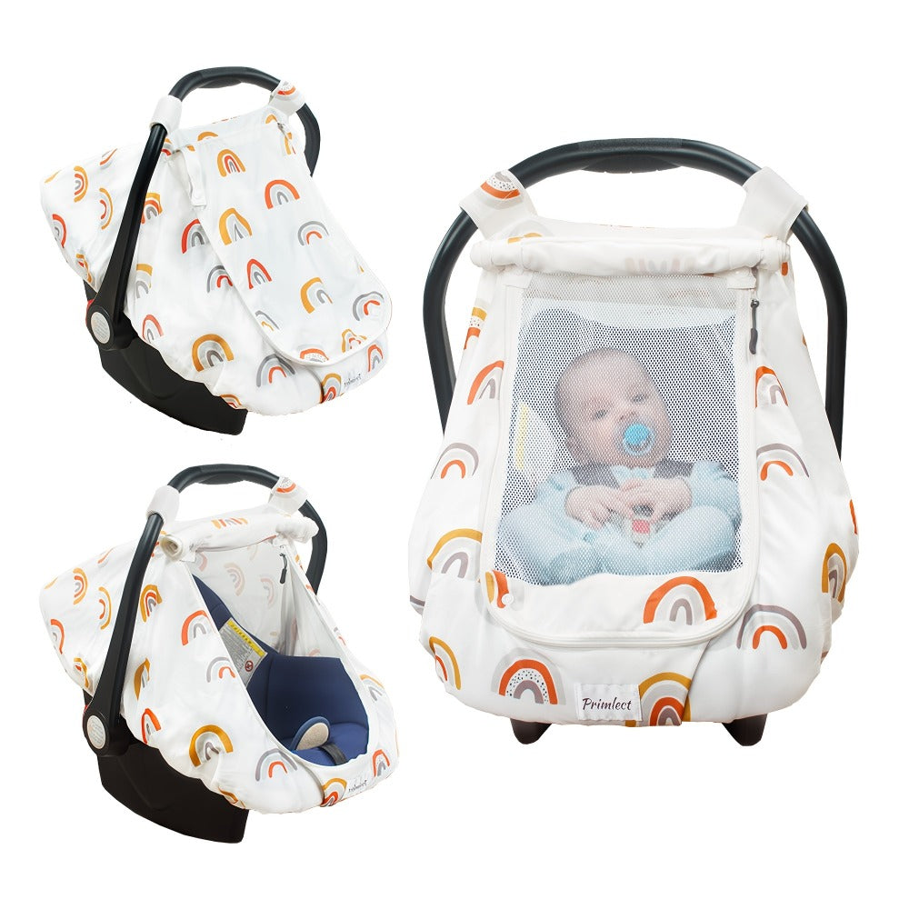 Baby Car Seat Cover - Breathable Beavtaens Covers Stretchy