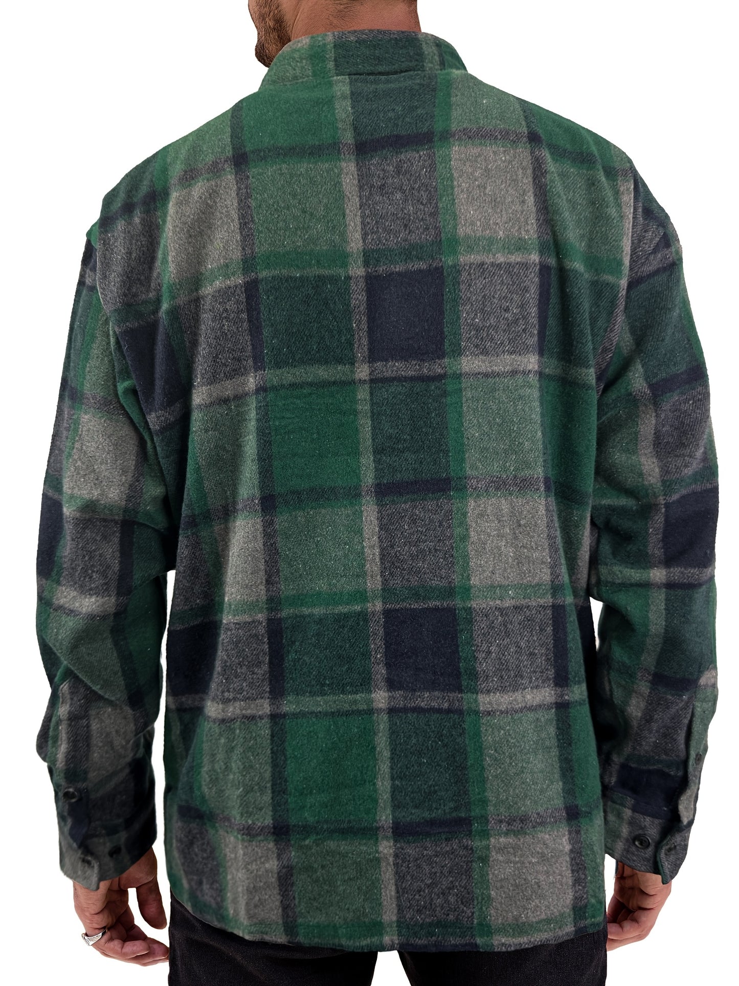 This Unisex, Retro-style Casual Shirt Features A Classic Plaid Design And A Minimalist Aesthetic. The Collared Design Makes It Suitable For Year-round Wear, And The Loose, Comfortable Fit Caters To Various Styling Needs. A Small Gift Is Included.