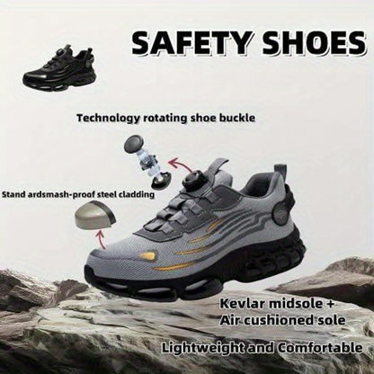 Men's Work & Safety Boots - Non-Slip Sole & Breathable Comfort