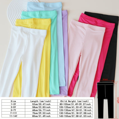 Kids' Solid Color Tights