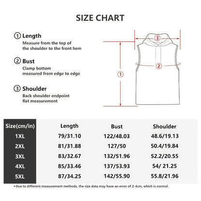 Men's Graphic Print Tank Top - Classic Neck Sleeveless 294821