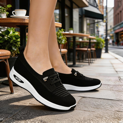 Women'S Fashion Shoes, Casual Sports Shoes, Flat Non-Slip Lace-Up Shoes for Women, Versatile Low-Top Casual Sneakers for Ladies, Stylish And Durable Footwear., Women Shoes