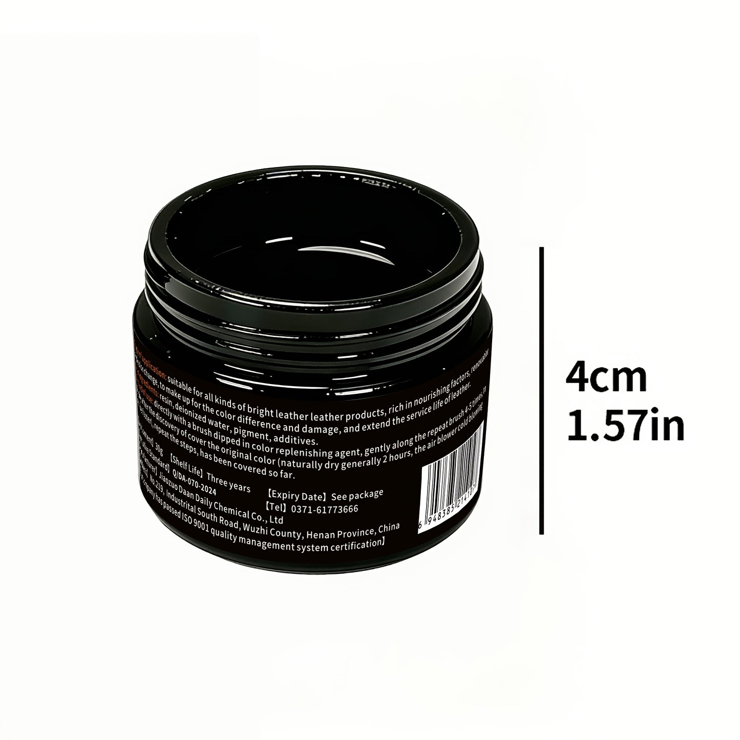 Shoe & Leather Dye Color Changer/Restorer Spray - Instant Black -Up Paint for Leather Jackets, Bags, Belts, Wallets - Plant-Based & Chemical Formula Refurbishment Spray (30g)