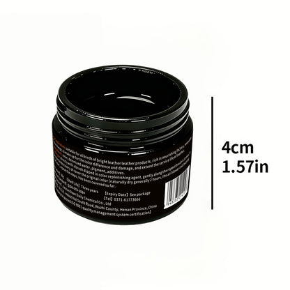 Shoe & Leather Dye Color Changer/Restorer Spray - Instant Black -Up Paint for Leather Jackets, Bags, Belts, Wallets - Plant-Based & Chemical Formula Refurbishment Spray (30g)