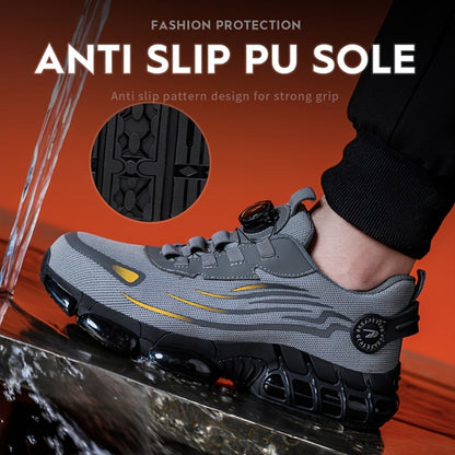 Men's Work & Safety Shoes - Breathable Mesh Non-Slip Sole for Outdoor & Travel 545765