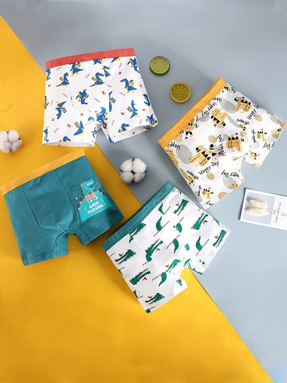 Boys' Boxer Briefs - 8-Pack Cartoon Print