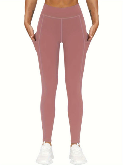 2026 5-Pack Plus Size Sports Leggings For Women, High-Waisted Cropped Yoga Pants With Pockets, Fitness Running Compression Tights, Game Day Fan Gear for Football and All Fans