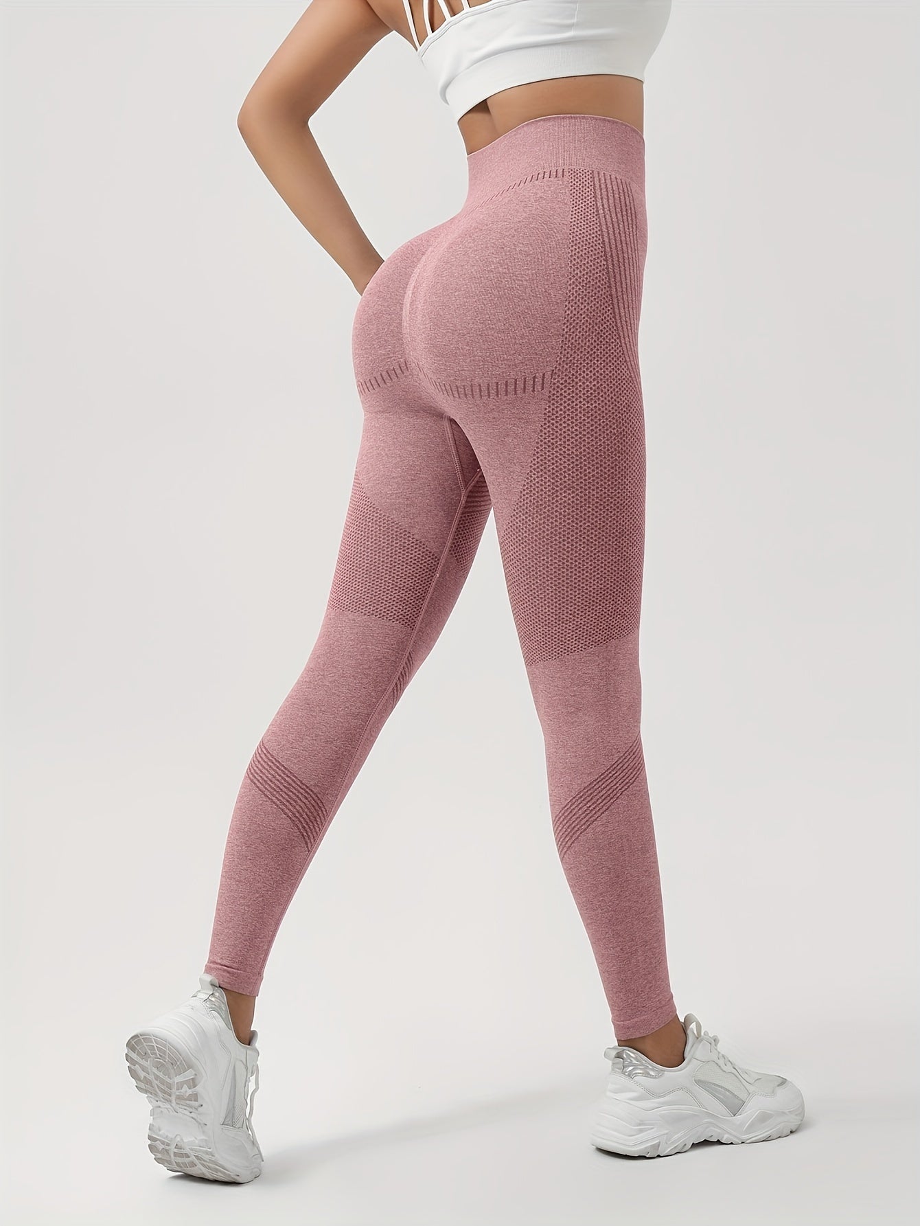 5 Pack Super Soft Leggings For Women - High Waisted Tummy Control No See Through Workout Yoga Running Pants Leggings -  Polyester & Spandex Blend - Suitable for Yoga, Running, & Workouts - Perfect Gift for Fitness Enthusiasts