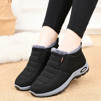 Ultra Warm Winter Boots for Men And Women - Thick Soled Boots, Polar Grade Cold And Warm Ankle Boots, High-Density Lining And Thermal Lock Technology, Solid Color Easy Design, Suitable for Outdoor Hiking, Casual Wear, Hiking Boots, Hiking Shoes