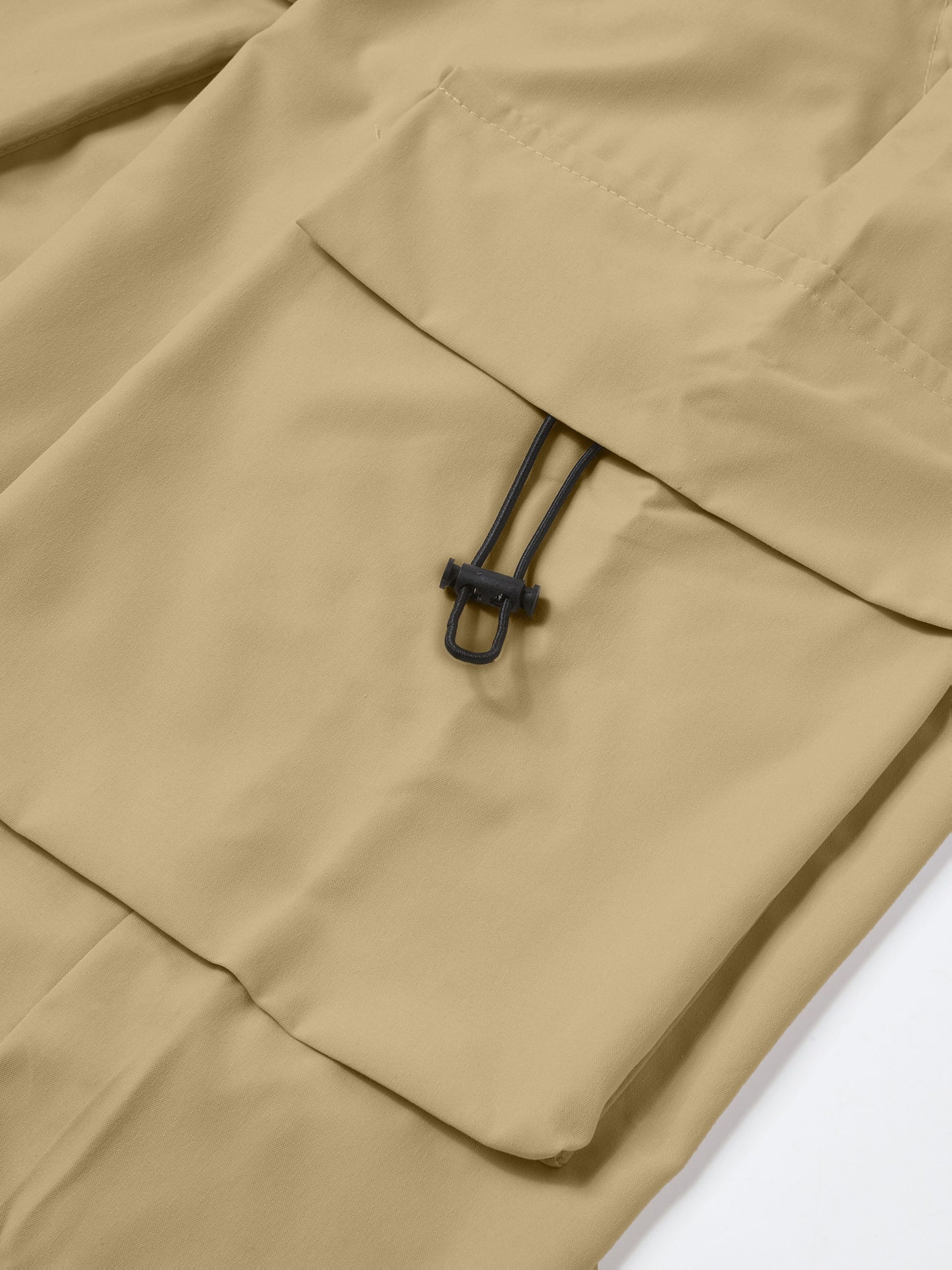 Lightweight Breathable Cargo Trousers for Men, Featuring an Elastic Waistband with a Drawstring, Loose Wide Legs, Multiple Pockets, And Quick-Dry Fabric, Ideal for Outdoor Hiking, Streetwear, Everyday Use, And All-Season Fashion