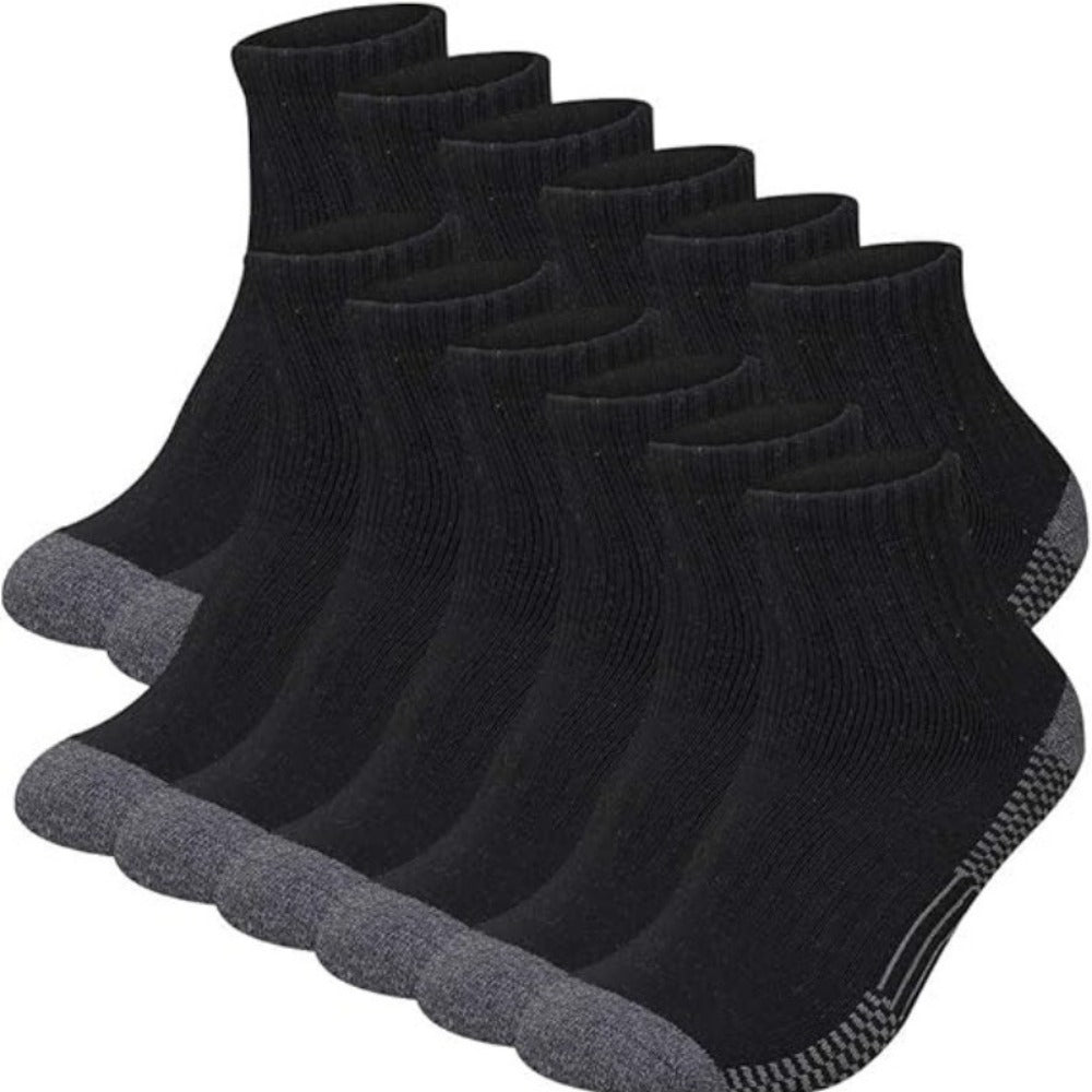 Men's Athletic Socks - 12-Pair Pack