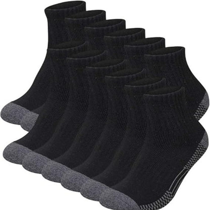 Men's Athletic Socks - 12-Pair Pack