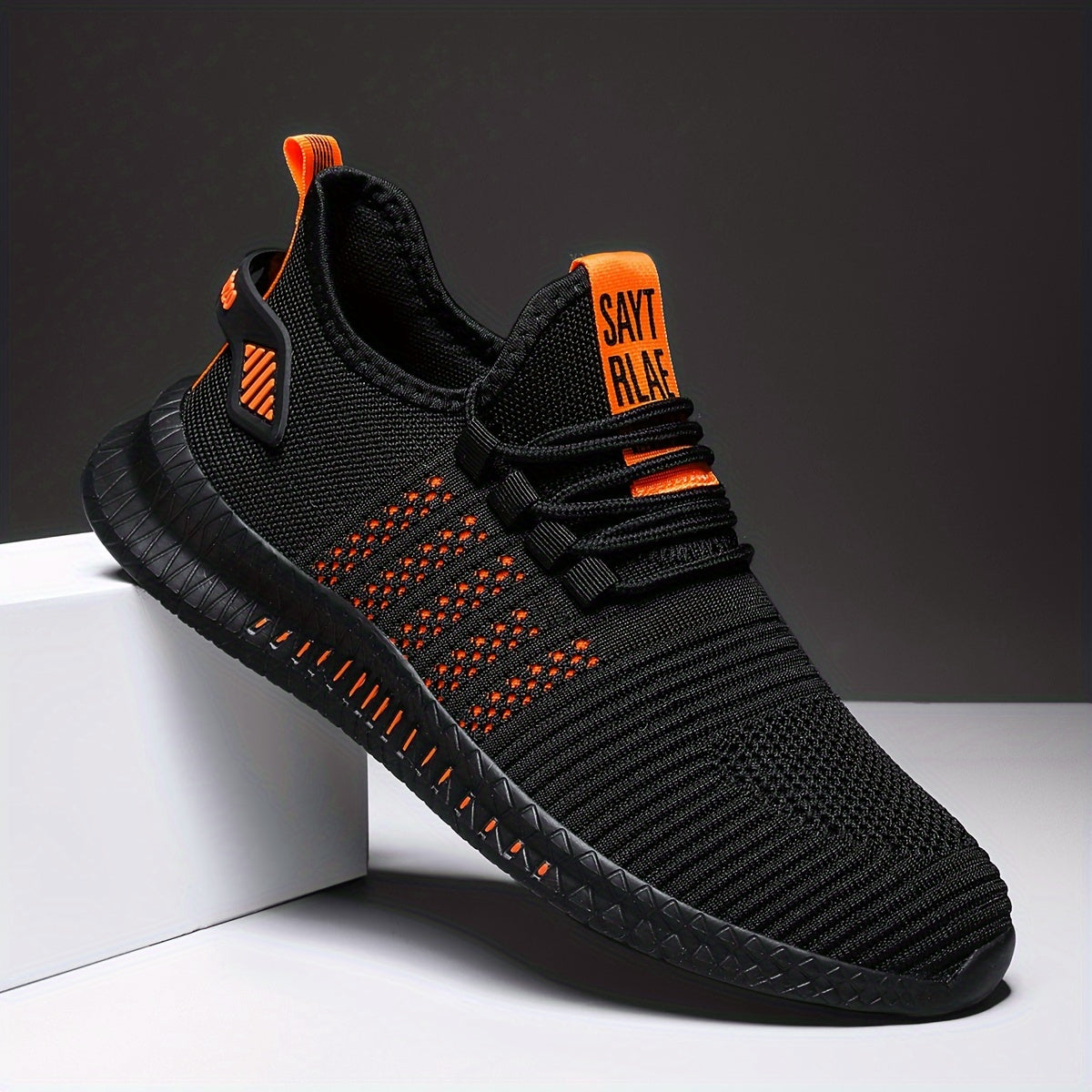 Men's Running Shoes, Breathable Mesh, Comfortable Odor-Resistant Casual Sneakers, for Spring & Fall