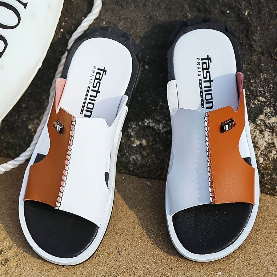 Couple Latex Mat Non-slip Soles Outdoor Slippers Beach Shoes