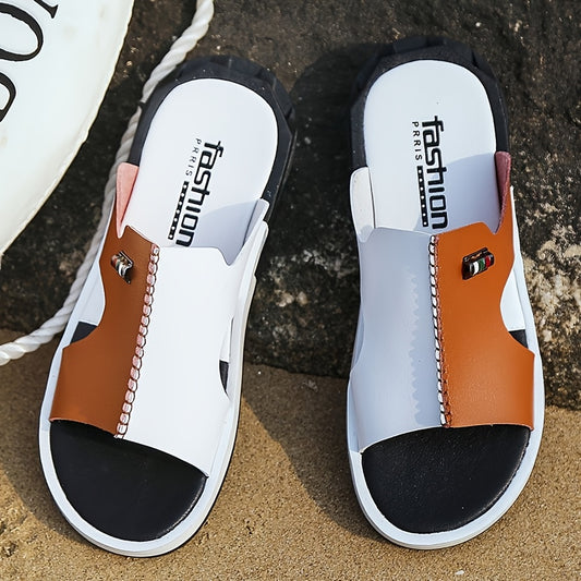 Couple Latex Mat Non-slip Soles Outdoor Slippers Beach Shoes