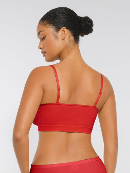 Plus Size Seamless Bra for Women Push-Up Breathable Back Control Bra