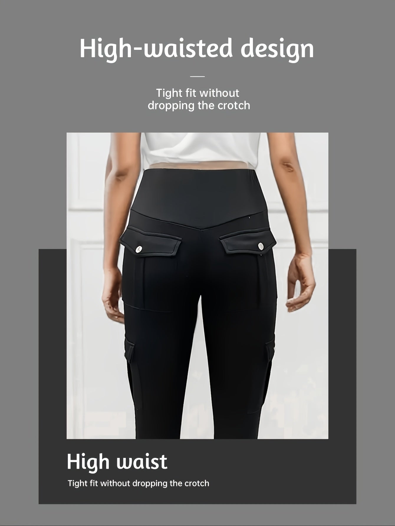 Women's 3pcs High Waist Quick-Dry Yoga Leggings with Pockets - Stretchy & Breathable Activewear