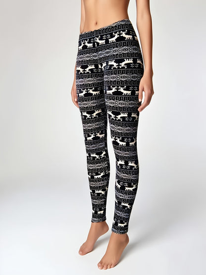 BCCSK Casual Velvet Leggings for Women - Super Soft Warm Winter Pants