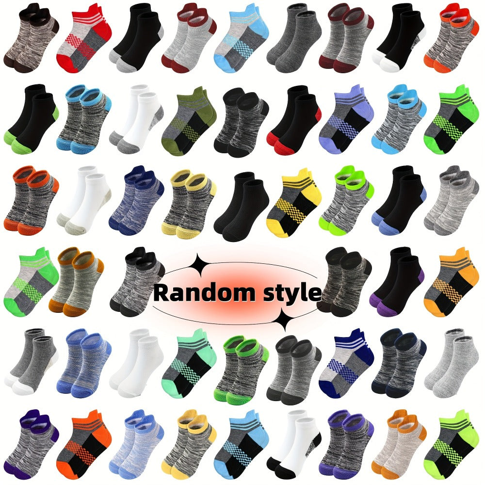 Women's Cute Print Ankle Socks - 23-Pair Pack