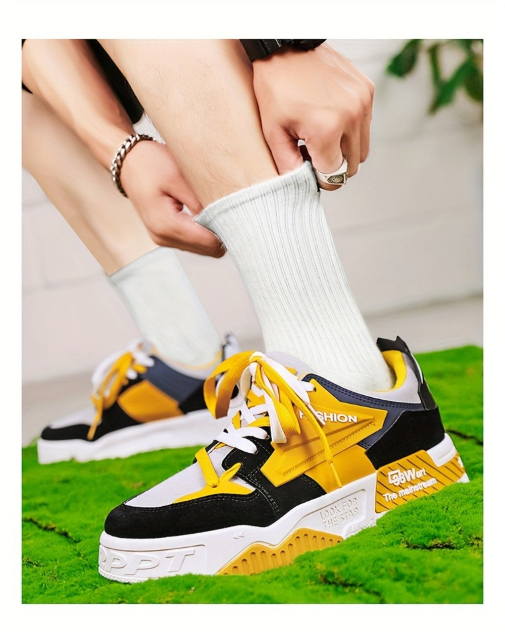 Men's Sneakers - Breathable Mesh for Outdoor & Travel 890405
