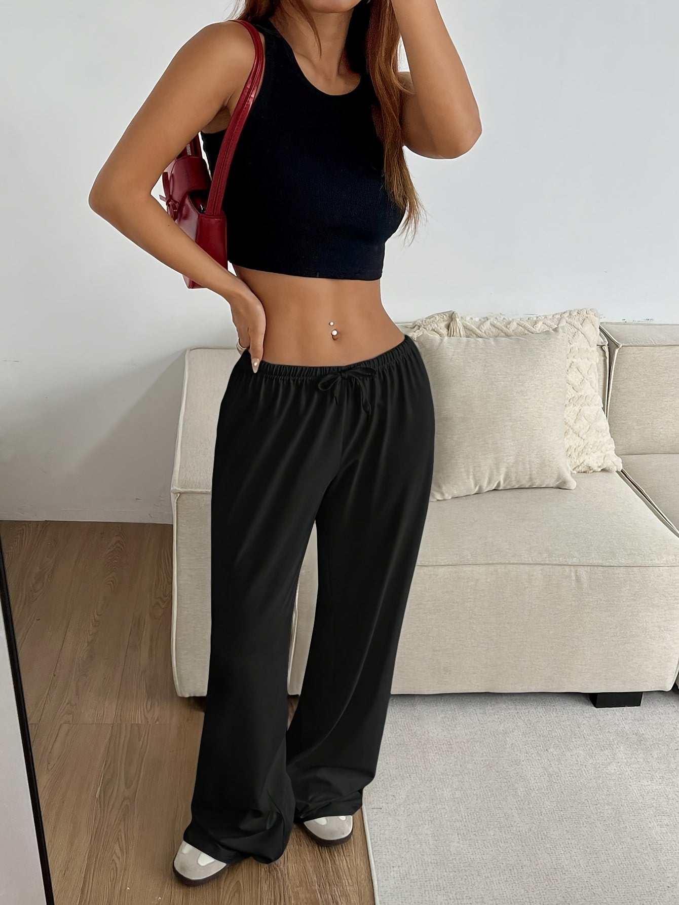 Simple, Soft And Comfortable Sweatpants, Loose Pants, New Must-haves