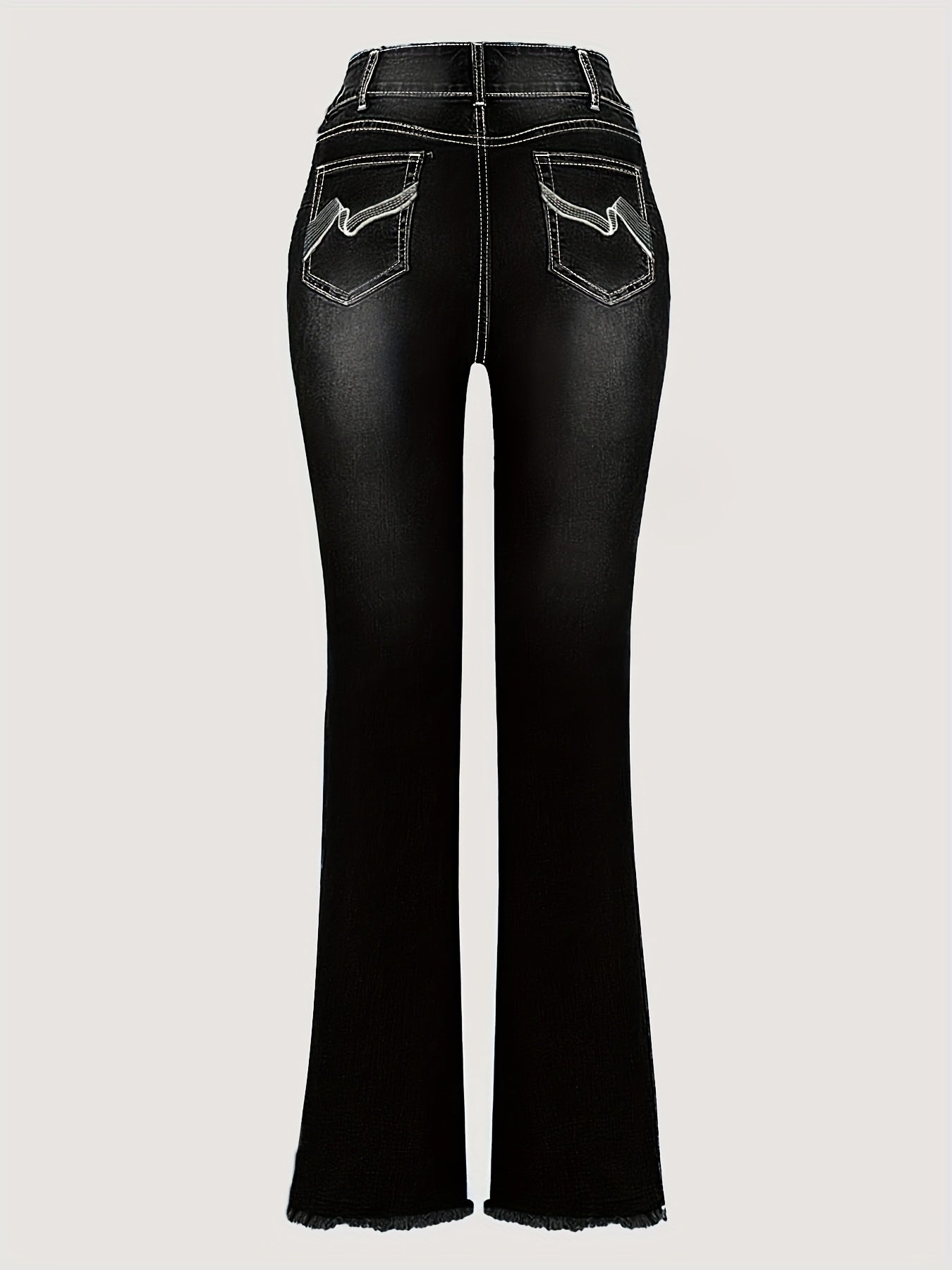 Black High-Waist Jeans - product view 15