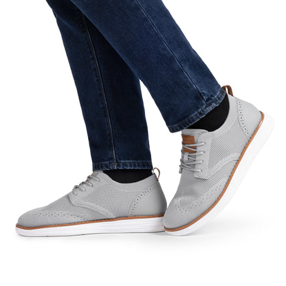 Bruno Marc Men's KnitFlex Craft Mesh Oxfords Sneakers Casual Dress Lace-Up Lightweight Walking Shoes