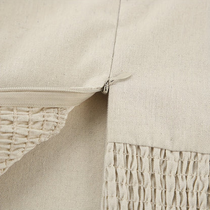 Linen Women's High-Waisted Strapless Backless Patchwork Pocket Dress Lightweight Casual Vacation Dress with Smooth Texture, Solid Color Long Dress for Spring Summer