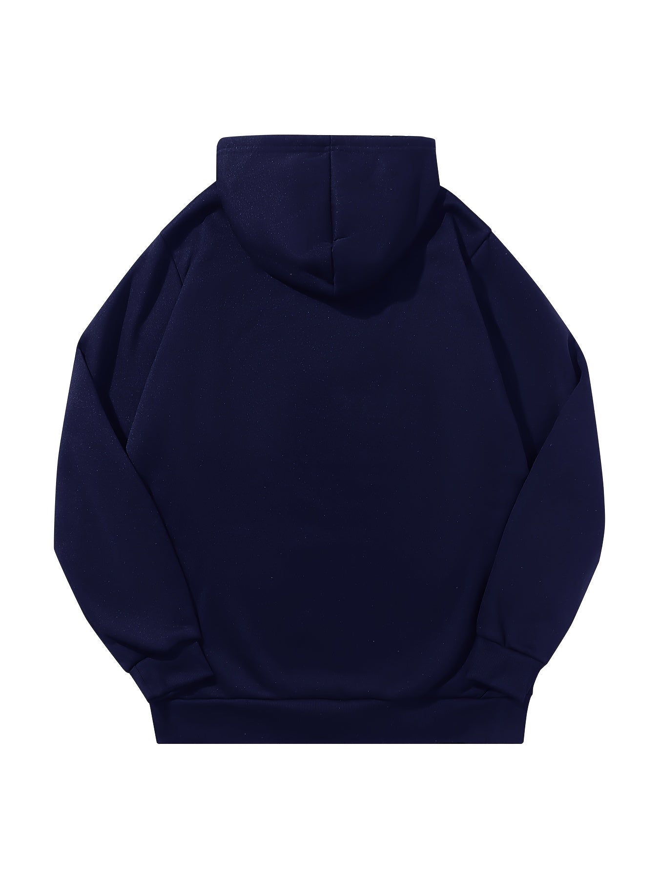 3pcs Men's Thick Hooded Sweatshirts in Solid Color - Casual & Sporty Pullover Hoodies, Long Sleeve, Loose Fit, Machine Washable for Fall & Winter