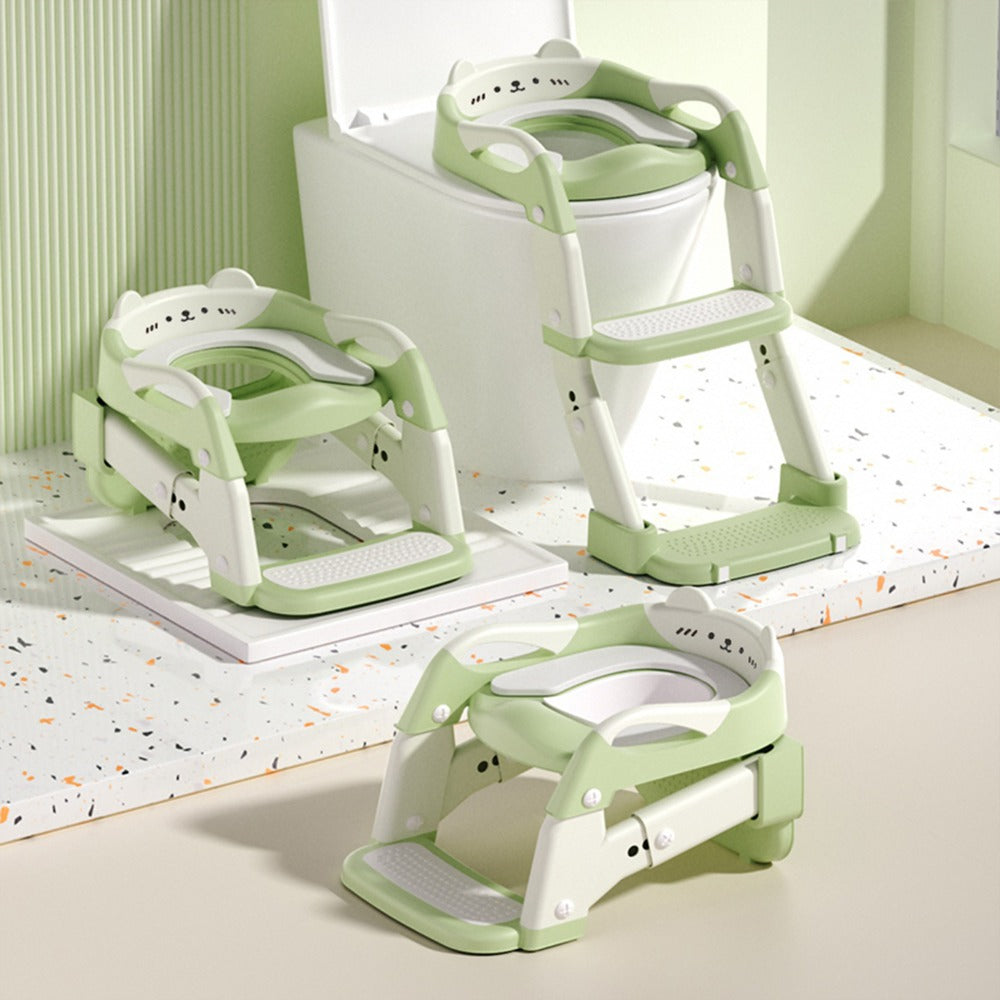 Potty Training Seat - Foldable Adjustable 3-in-1 Toilet