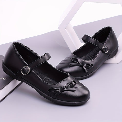 2026 New Flat Single Shoes for Women with Skirt Mary Jane Doudou Shoes Casual Fashion Shallow Mouth Bow, Women Shoes