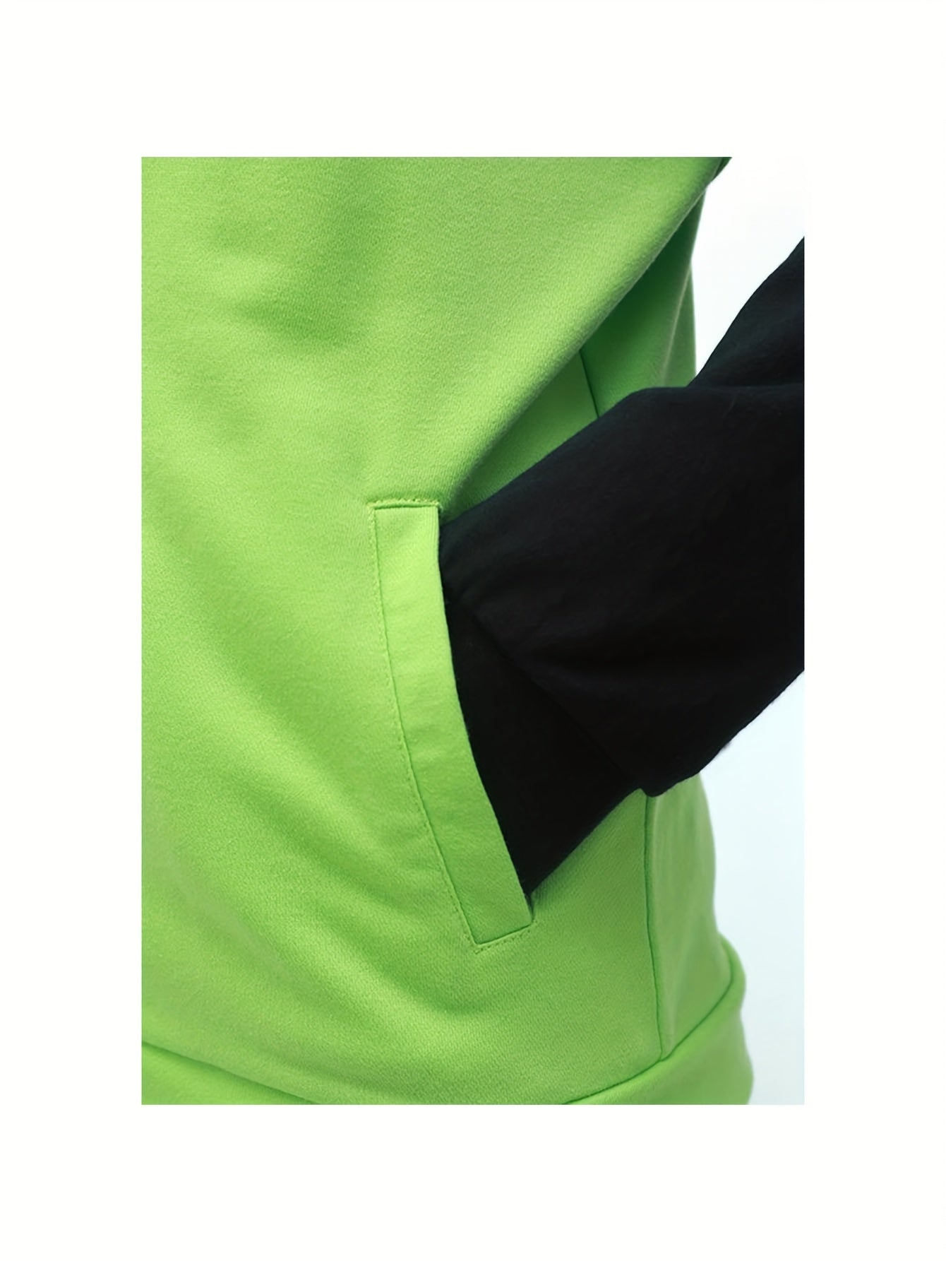 Women Cosplay Hoodie Jacket Green Coat with Ears for Halloween Party