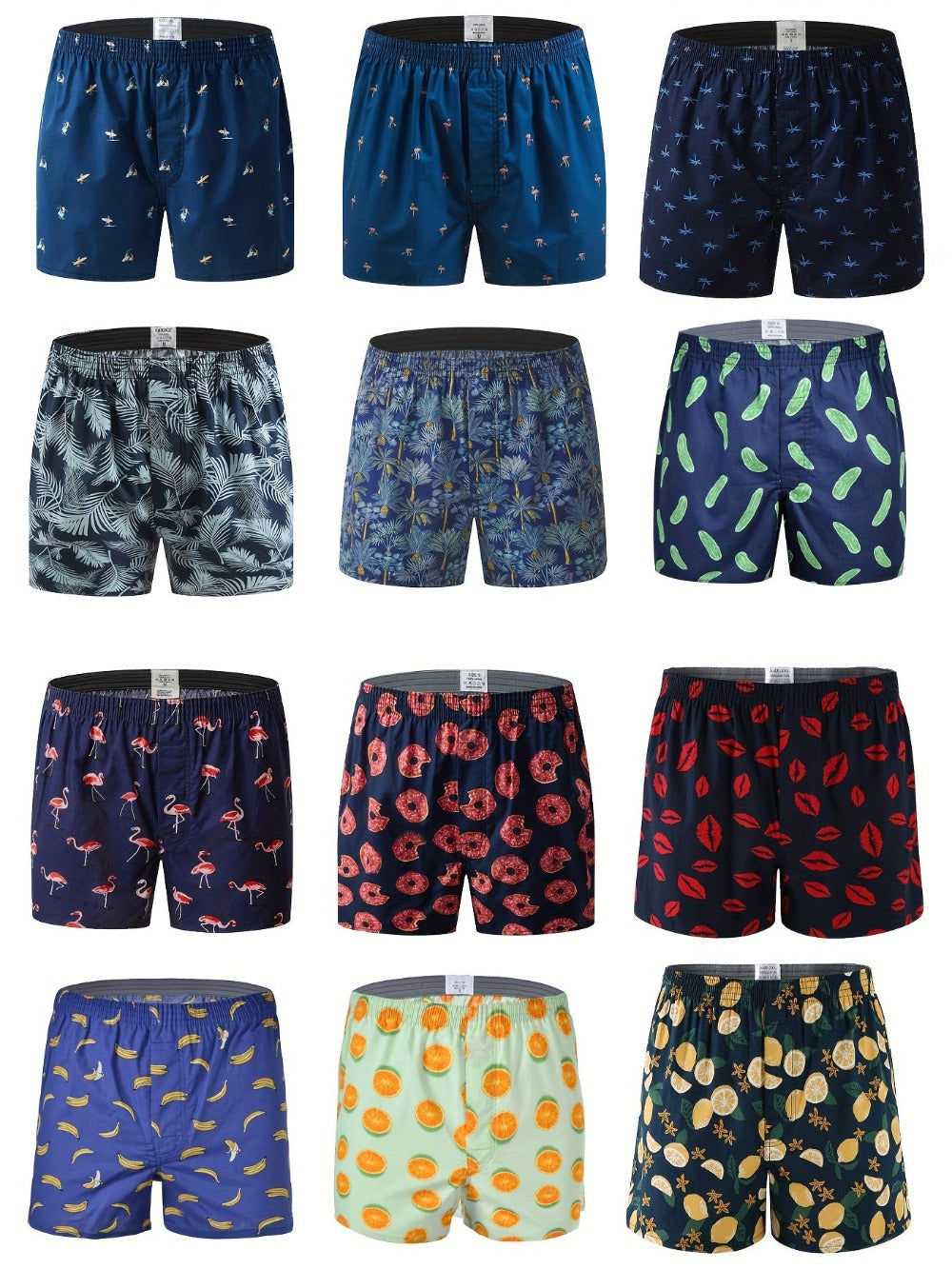 Men's Boxer Shorts - Breathable 6 Pack Essential