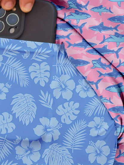 Men's Swimwear - Graphic Style 13957
