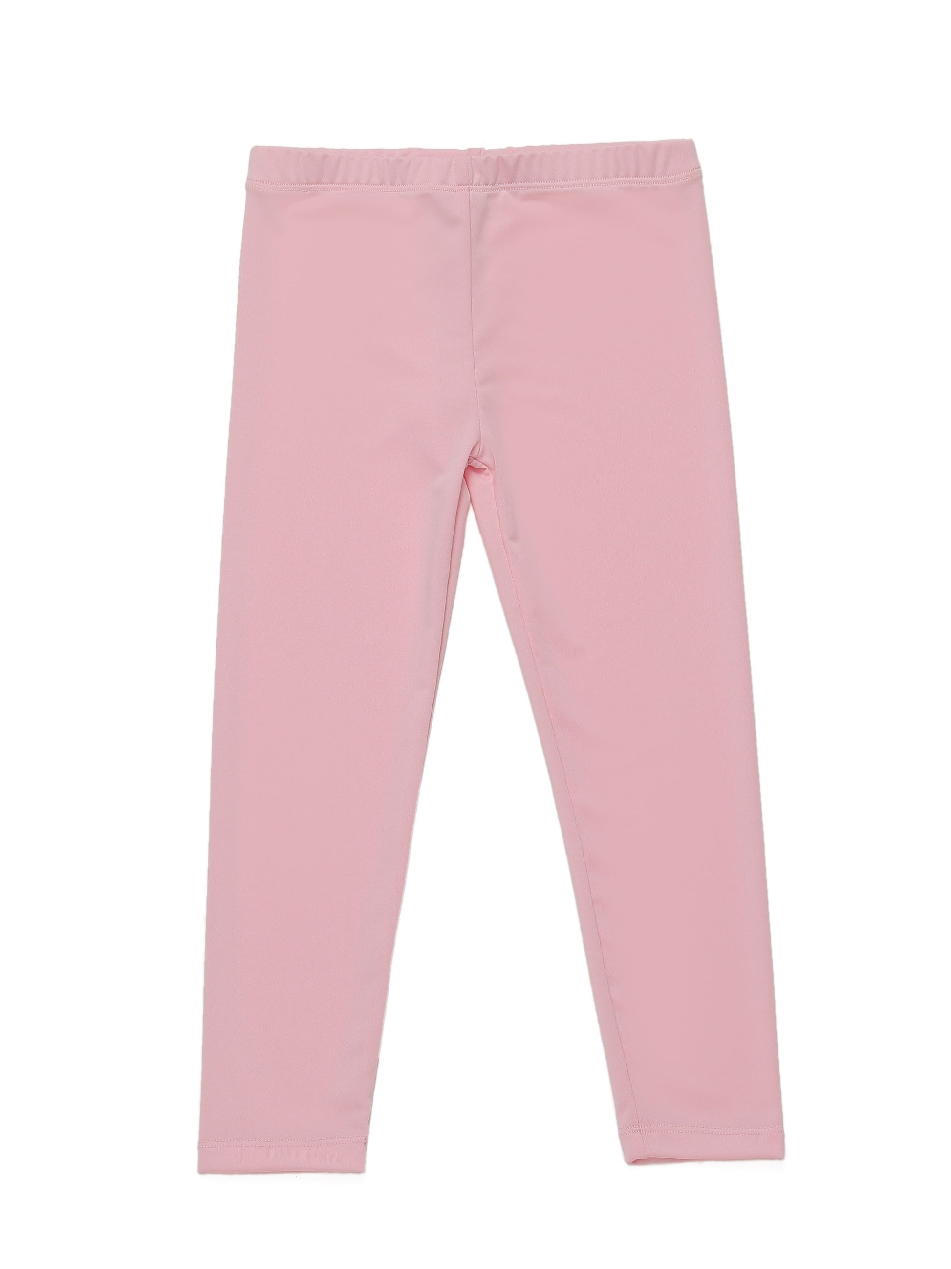 Girls' Black + Big Red + Deep Purple + Dark Green + Navy Blue + Light Pink + Deep Pink + Light Violet + Light Celadon + Yellow Leggings - product view 11