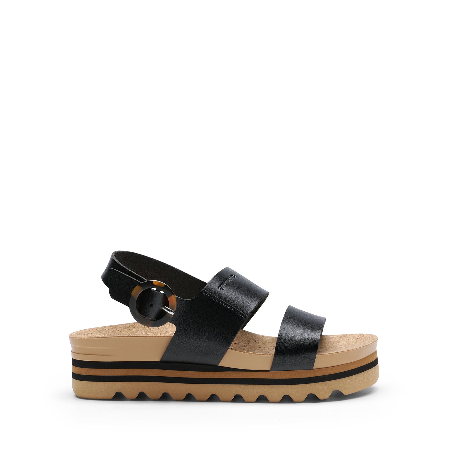 Women's Stylish Platform Espadrille Wedge Sandals Round Toe Summer Causal Shoes Crisscross Band Adjustable Ankle Strap Buckle