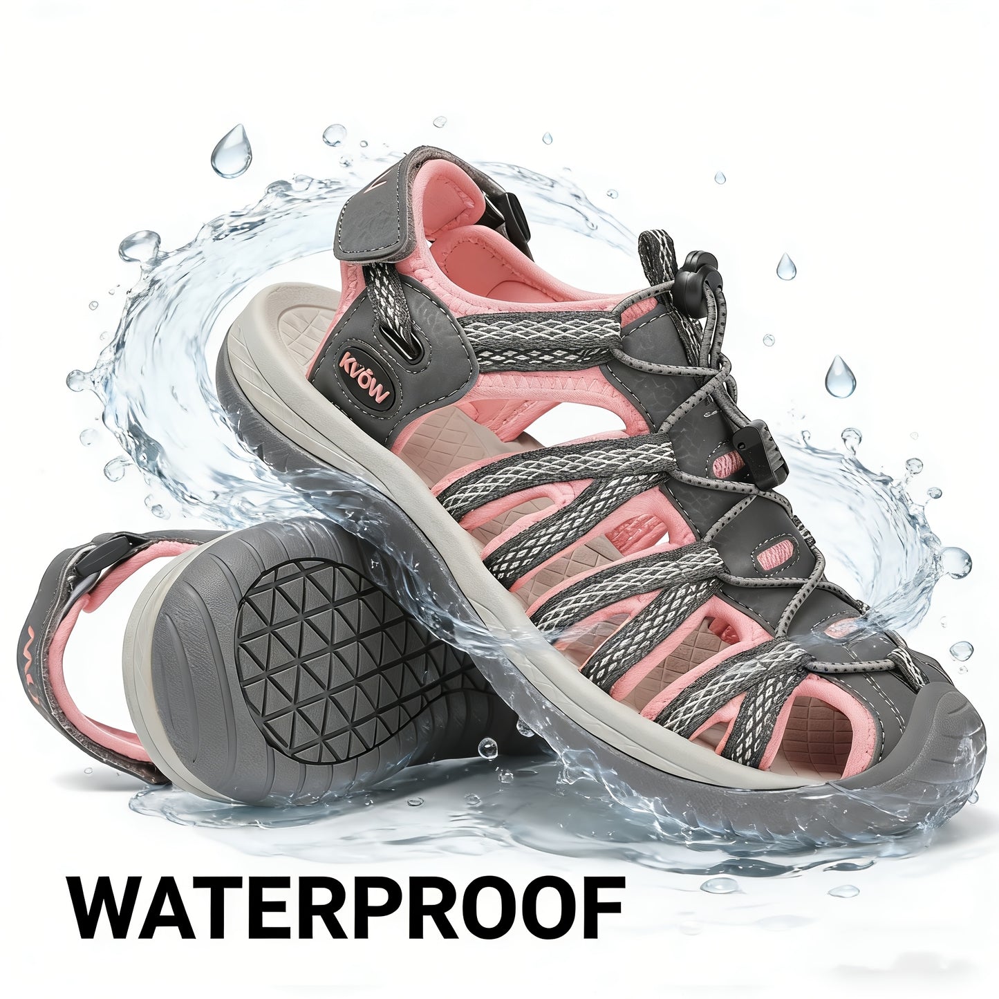 Women's Outdoor Sandals, Designed Specifically for Hiking, Feature Adjustable Straps and Arch Support, Making Them Ideal for Comfortable Walking and Lightweight Athletic Activities. Women's Shoes, Women Shoes