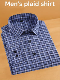 Dark Blue Plaid 3