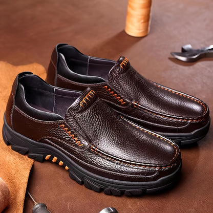 Men's Casual Loafers, Breathable Lightweight Slip On Shoes for Business Office, Spring Summer And Autumn