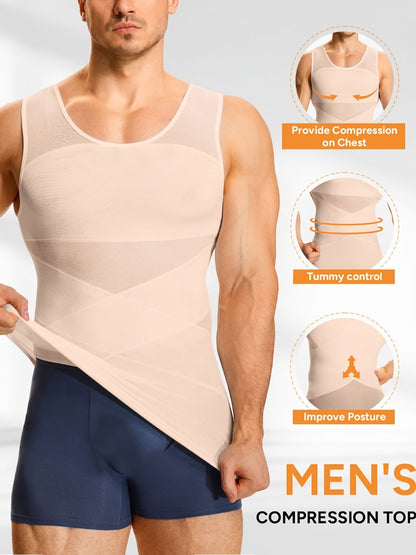 Men's Solid Color Tank Top - Sleeveless 871973