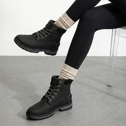Women's High Quality Hiking Ankle Boots, Non-slip Wear-resistant, Women Shoes