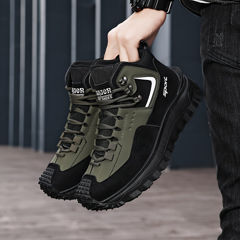 1 Pair Men's Low-Top Training Shoes - Breathable, Comfort for Walking, Running, Travel & Casual Wear, Comfy Shoes, Sleek Sporty Design, Textured Fabric Upper, Modern Athletic, Lightweight Construction, Walking Sneakers, Fitness Enthusiasts