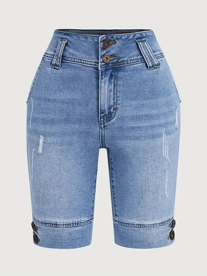 Women'S Elastic Waist Shorts